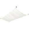 vidaXL Solskydd komplett set oxfordtyg 140x270 cm