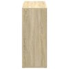vidaXL Bokhylla/Rumsavdelare sonoma-ek 69,5x29x69,5 cm konstruerat tr&auml;