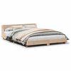 vidaXL S&auml;ngram utan madrass 140x190 cm massiv furu