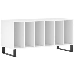 vidaXL Stereob&auml;nk vit 100x38x48 cm konstruerat tr&auml;