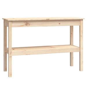 vidaXL Konsolbord 110x40x75 cm massiv furu