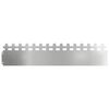 vidaXL Gr&auml;skanter 20 pcs Silver 103 x 0,05 x 22 cm Galvaniserat St&aring;l