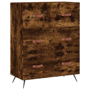 vidaXL Byr&aring; r&ouml;kf&auml;rgad ek 69,5x34x90 cm konstruerat tr&auml;