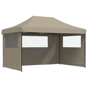 vidaXL Partyt&auml;lt Taupe 292 x 440 x 315 cm Oxford Tyg