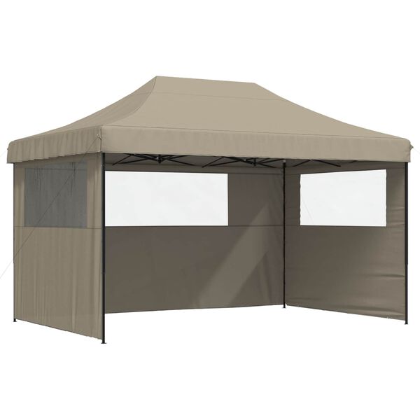 vidaXL Partyt&auml;lt Taupe 292 x 440 x 315 cm Oxford Tyg