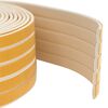 vidaXL Sj&auml;lvh&auml;ftande f&ouml;nsterf&ouml;rsegling Vit 8 x 2 mm 100 m EPDM-skum