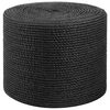 vidaXL Juterep 6 mm Svart 100% Tossa jute