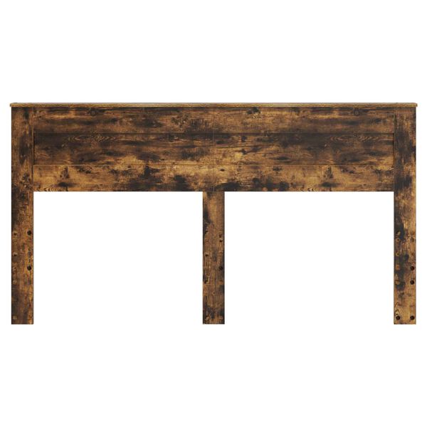 vidaXL Huvudgavel R&ouml;kt ek 200 cm Konstruerat tr&auml;