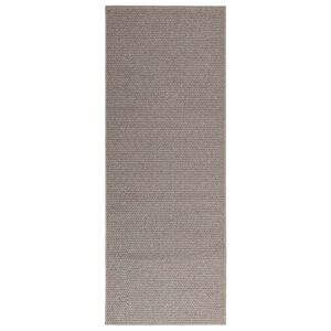 vidaXL Omr&aring;desmattor Rektangul&auml;r LUGO Taupe 80 x 150 cm Polyester