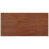 vidaXL F&ouml;nsterbr&auml;da Brun tr&auml; 80 x 40 x 4,5 cm PVC