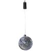Luxform Batteridriven h&auml;nglampa LED Ball Swirl silver