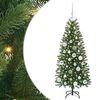 vidaXL Konstgjord julgran Gr&ouml;n 120 cm PE och PVC