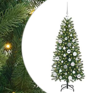 vidaXL Konstgjord julgran Gr&ouml;n 120 cm PE och PVC