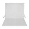 vidaXL Fotostudio med bakgrunder, lampor och paraplyer