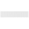 vidaXL Spetsgardin Vit 140 x 1200 cm Polyester