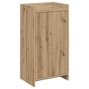 vidaXL Skosk&aring;p 48 x 36 x 92 cm Konstruerat tr&auml; Artisan-ek