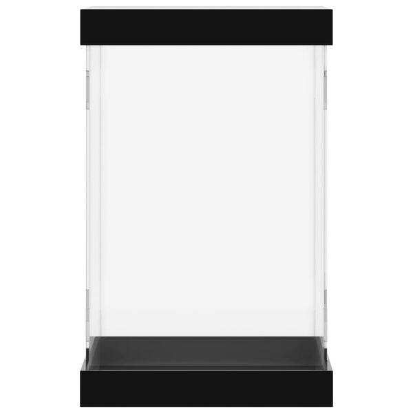 vidaXL Akryllåda transparent 14x14x22 cm