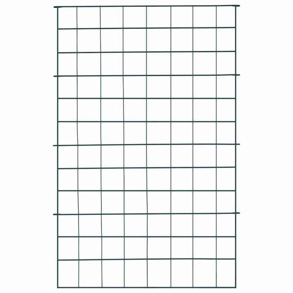 vidaXL Dammskydd Set 8 pcs Grön 50 x 80 cm Stål