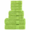 vidaXL Premium handdukar 8 st SOLUND &auml;ppelgr&ouml;n 600 gsm