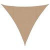vidaXL Solsegel 160 g/m&sup2; taupe 4,5x4,5x4,5 m HDPE