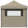 vidaXL Partyt&auml;lt Taupe 279 x 410 x 315 cm Oxford Tyg