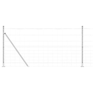 vidaXL St&auml;ngselstolpe Galvaniserad 25 x 1,2 m St&aring;l