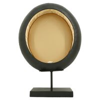 Lesli Living Oval ljusstake på fot ägg 39,5x13x60 cm