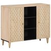 vidaXL Sidosk&aring;p 90x33x75 cm massivt mangotr&auml;