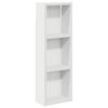 vidaXL Badrumsv&auml;ggsk&aring;p Vit 20 x 10 x 60,5 cm Konstruerat tr&auml;