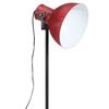 vidaXL Golvlampa 25 W nött röd 61x61x90/150 cm E27