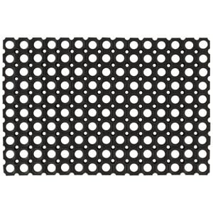 vidaXL D&ouml;rrmatta rektangul&auml;r 40x60 cm Gummi