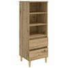 vidaXL Sk&aring;p Artisan-ek 40 x 36 x 110 cm Konstruerat tr&auml;