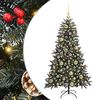 vidaXL Konstgjord julgran Gr&ouml;n 120 cm PVC och Plast och St&aring;l