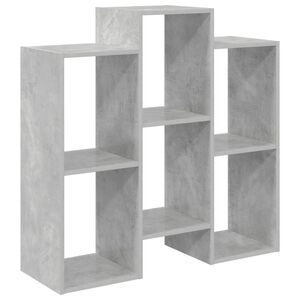 vidaXL Sideboard Betonggr&aring; 90 x 30 x 90 cm