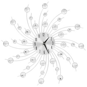 vidaXL V&auml;ggklocka med Quartz-urverk 50 cm modern design