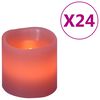 vidaXL Elektriska LED-ljus 24 st varmvit