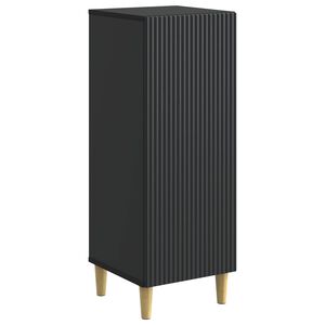 vidaXL Sideboard Svart 33 x 34,5 x 90 cm Konstruerat tr&auml;