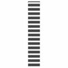 vidaXL Rullgardin zebra svart 50x200 cm tyg bredd 45,9 cm polyester