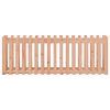 vidaXL Odlingslåda med staket-design 200x50x70 cm massivt douglasträ