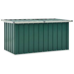 vidaXL F&ouml;rvaringsl&aring;da f&ouml;r tr&auml;dg&aring;rden gr&ouml;n 129x67x65 cm