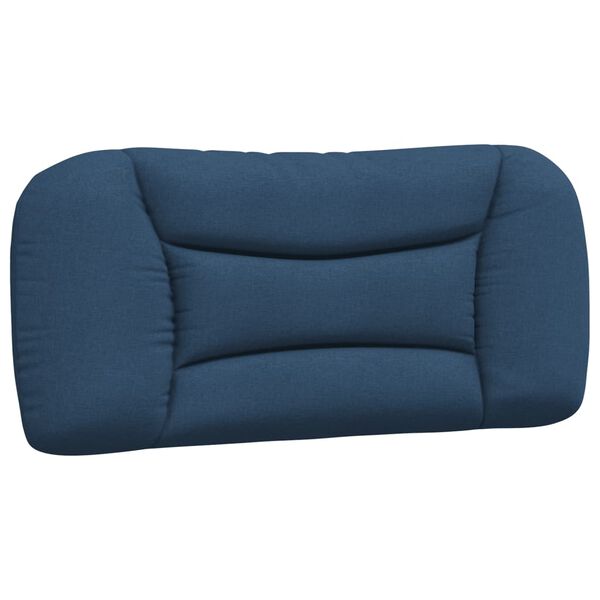 vidaXL Headboard Cushion "Hvar" Blue 80 cm Fabric