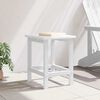 vidaXL Adirondack Sidel&aring;da Vit 38 x 38 x 46 cm HDPE
