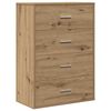 vidaXL Sideboard Artisan Ek 60 x 31 x 84 cm Konstruerat tr&auml;