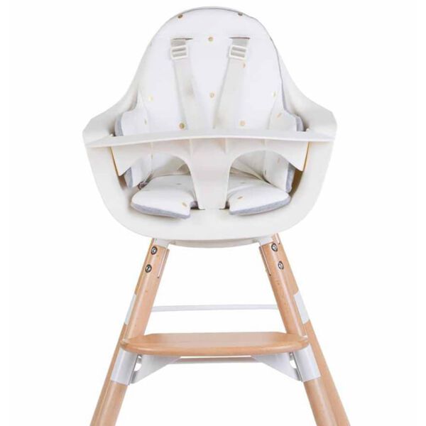 CHILDHOME Matstolsdyna Evolu guldprickar CHEVOSCGD