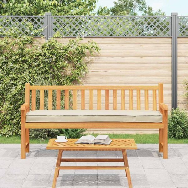 vidaXL Pallkuddset 2 pcs Kr&auml;m 180 x 40 x 8 cm Oxford Tyg