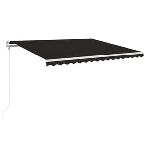 vidaXL Automatisk markis 400x350 cm antracit