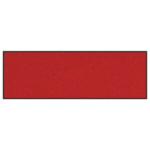 vidaXL D&ouml;rrmatta R&ouml;d och Svart 60 x 180 cm 100% Polyamid