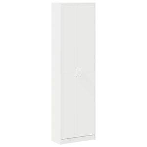vidaXL Garderob Vit 55 x 25 x 189 cm Konstruerat tr&auml;