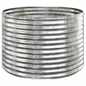 vidaXL Odlingsl&aring;da galvaniserat st&aring;l 100x100x68 cm silver