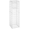 vidaXL Gabionkorg stolpform 40x40x140 cm j&auml;rn
